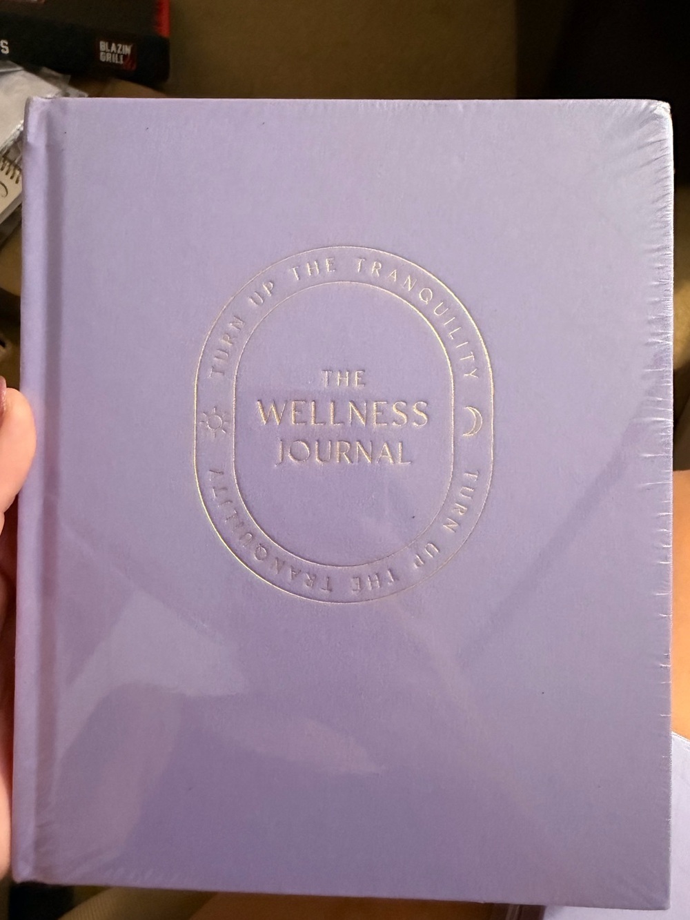 The Wellness Journal - Lavender Daily Wellness Notebook